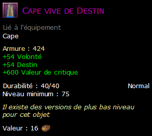 Cape vive de Destin