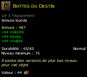 Bottes du Destin