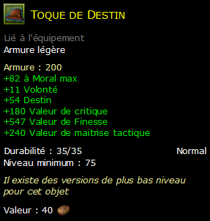 Toque de Destin