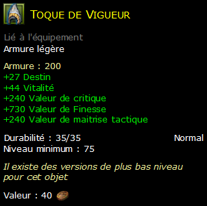 Toque de Vigueur