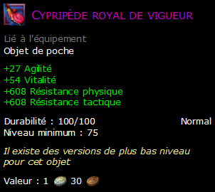 Cypripède royal de vigueur