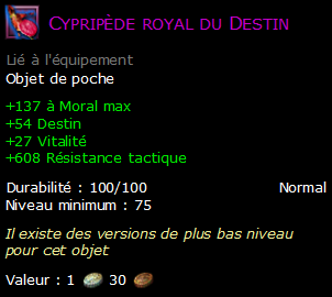 Cypripède royal du Destin