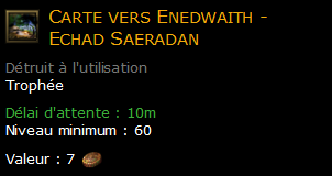 Carte vers Enedwaith - Echad Saeradan