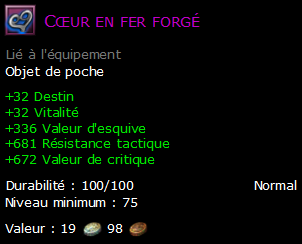 Cœur en fer forgé