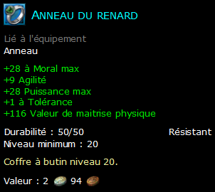 Anneau du renard