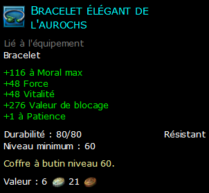 Bracelet élégant de l'aurochs