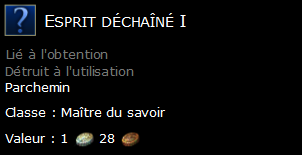 Esprit déchaîné I