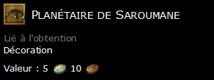 Planétaire de Saroumane