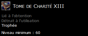 Tome de Charité XIII