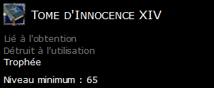 Tome d'Innocence XIV