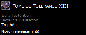 Tome de Tolérance XIII