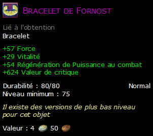 Bracelet de Fornost