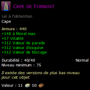 Cape de Fornost