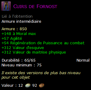 Cuirs de Fornost