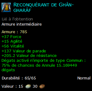 Reconquérant de Ghân-gharâf