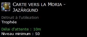 Carte vers la Moria - Jazârgund