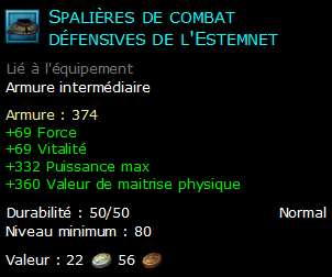 Spalières de combat défensives de l'Estemnet