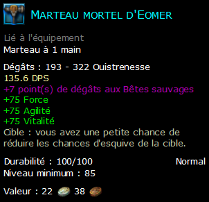 Marteau mortel d'Eomer