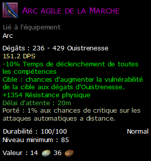 Arc agile de la Marche