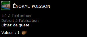 Énorme poisson