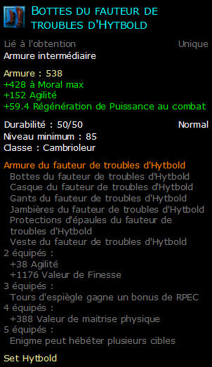 Bottes du fauteur de troubles d'Hytbold