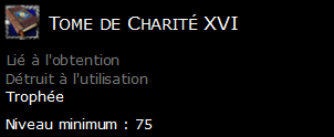 Tome de Charité XVI