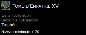 Tome d'Empathie XV