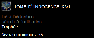 Tome d'Innocence XVI