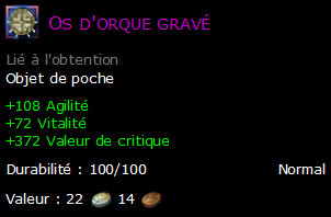 Os d'orque gravé