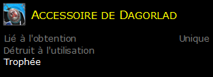 Accessoire de Dagorlad