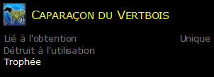 Caparaçon du Vertbois