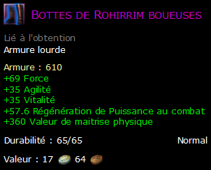 Bottes de Rohirrim boueuses