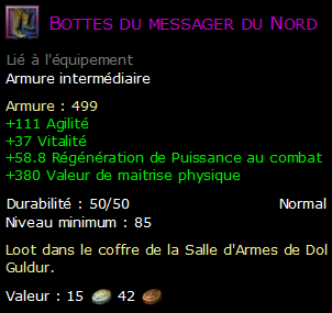 Bottes du messager du Nord