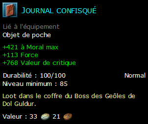 Journal confisqué