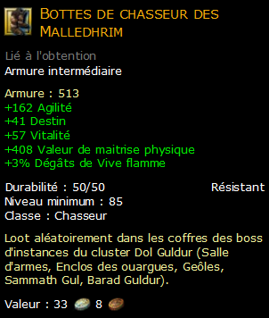 Bottes de chasseur des Malledhrim