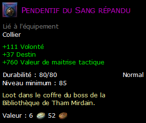 Pendentif du Sang répandu