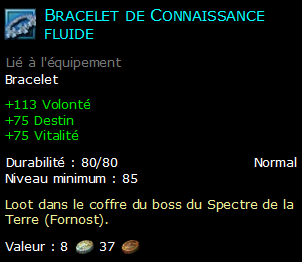 Bracelet de Connaissance fluide