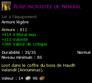 Robe incrustée de Nenuial