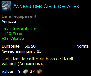 Anneau des Ciels dégagés